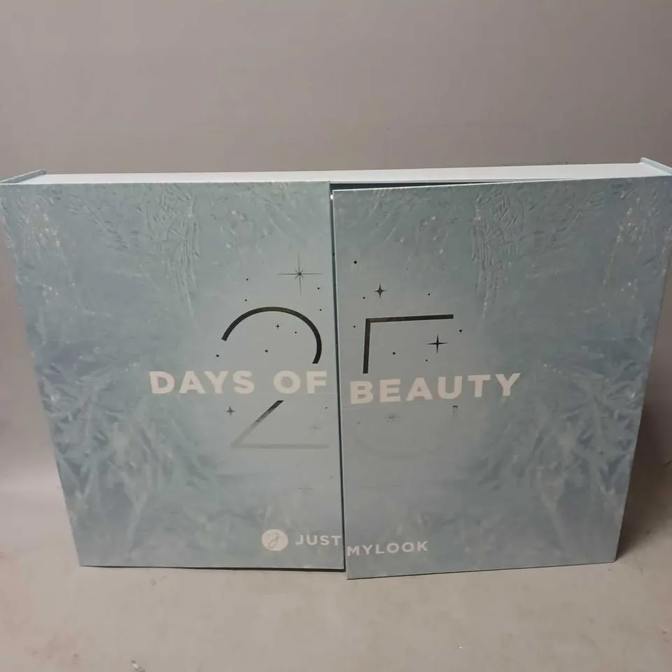 BOXED JUST MY LOOK 25 DAYS OF BEAUTY ADVENT CALENDER