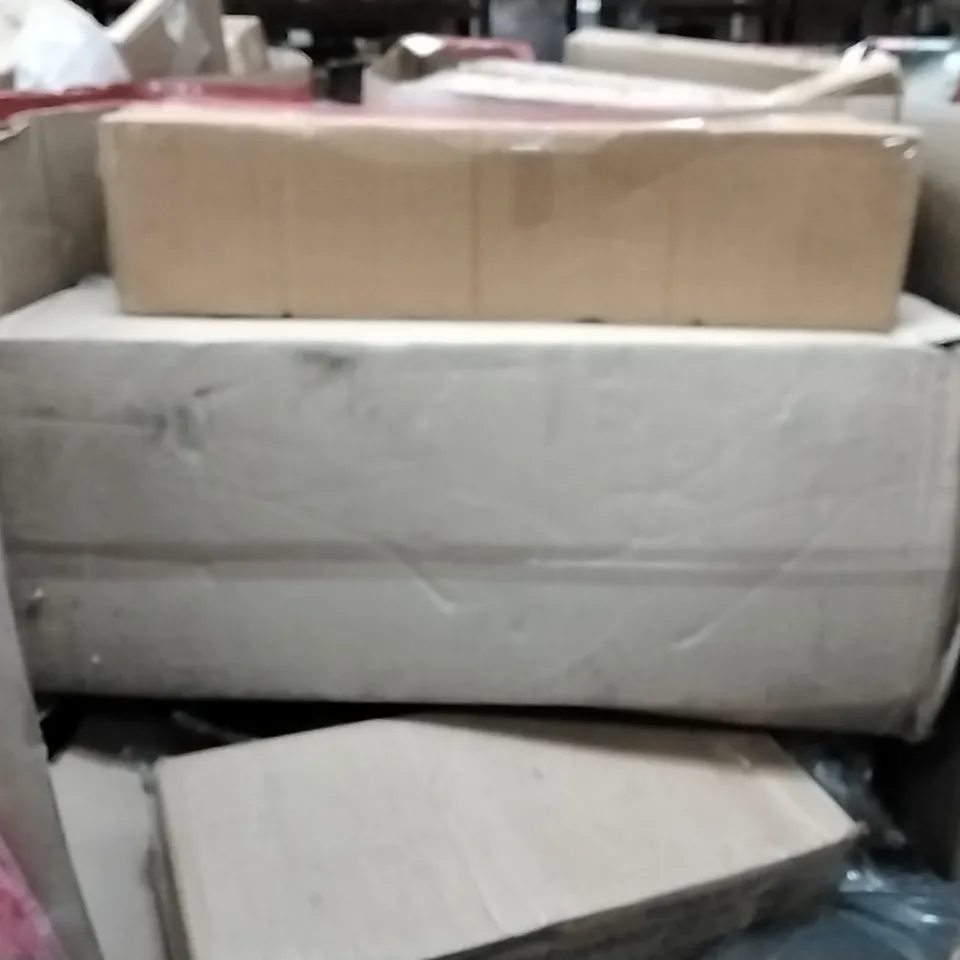 PALLET OF ASSORTED ITEMS TO INCLUDE: 3M FOLDING GAZEBOS, NURSERY STEP LADDER. PADDED BEDSIDE COMMODES, INSECT HOTEL ECT