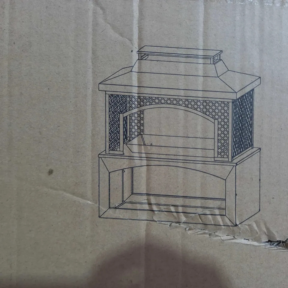 UMBRIA OUTDOOR LOG BURNER