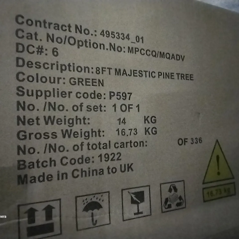 4 ASSORTED CHRISTMAS TREES  RRP £680