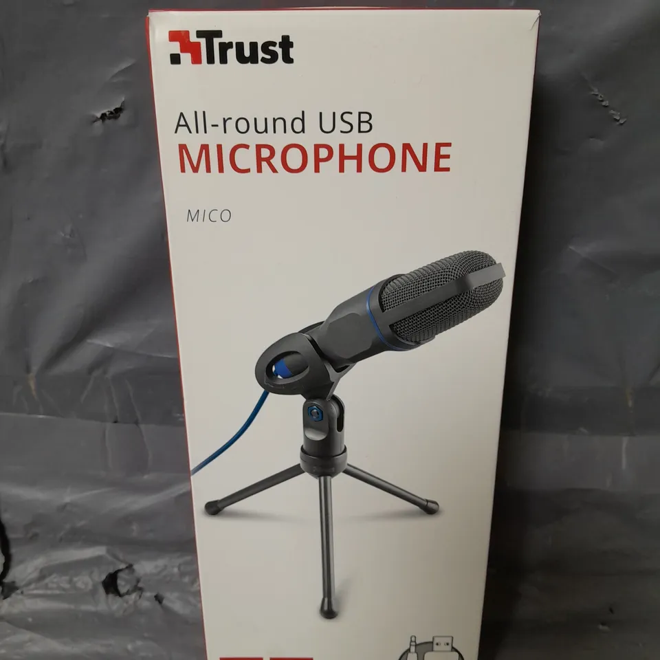 BOXED TRUST ALL-ROUND USB MICROPHONE