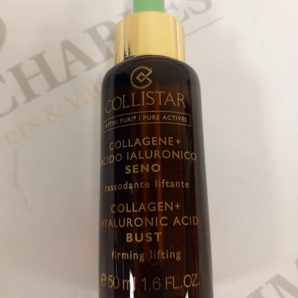 9 BOXED COLLISTAR PURE ACTIVES COLLAGEN+ HYALURONIC ACID BUST FIRMING LIFTING 50ML