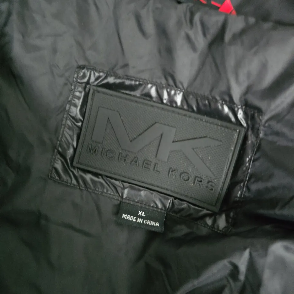 MICHAEL KORS PUFFER JACKET – BLACK, UK XL 