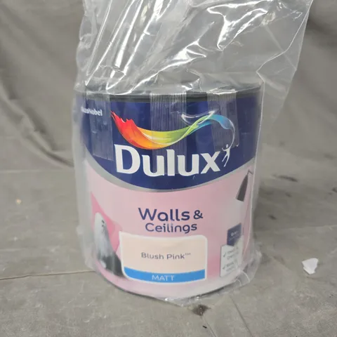 DULUX WALLS & CEILING MATT PAINT - BLUSH PINK 2.5L