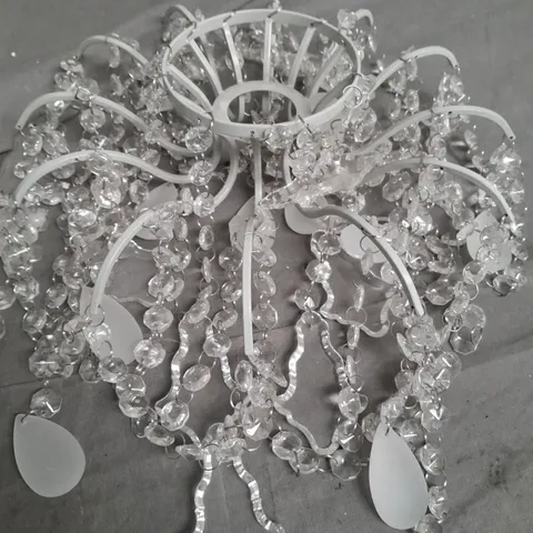 GLASS CRYSTAL CHANDLER