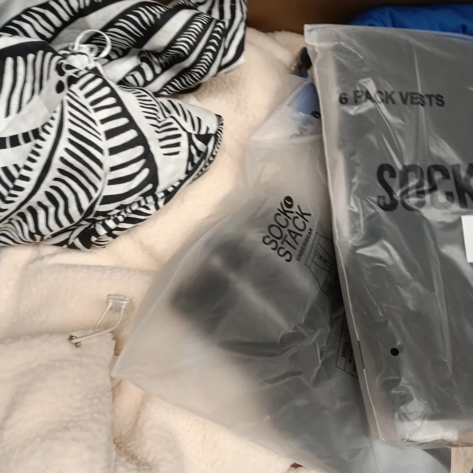 APPROXIMATELY 20 ASSORTED CLOTHING AND FASHION PRODUCTS IN VARIOUS STYLES AND SIZES - COLLECTION ONLY