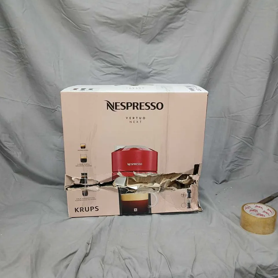NESPRESSO VERTUO NEXT COFFEE MACHINE (KRUPS) – BOXED