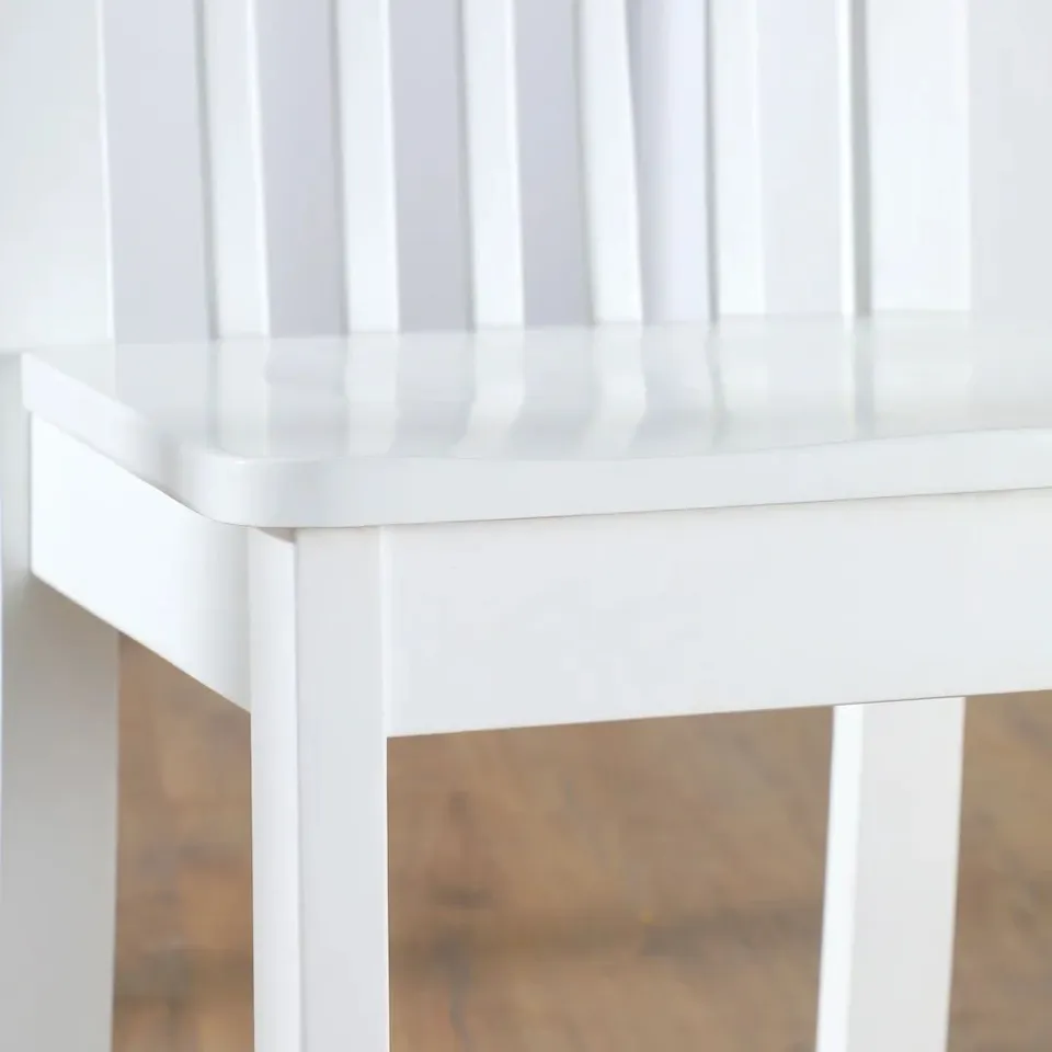 BOXED OXFORD WHITE DINING CHAIR