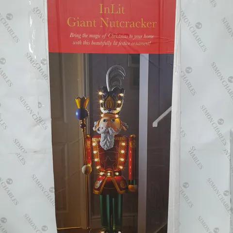 BOXED IN-LIT GIANT NUTCRACKER - COLLECTION ONLY