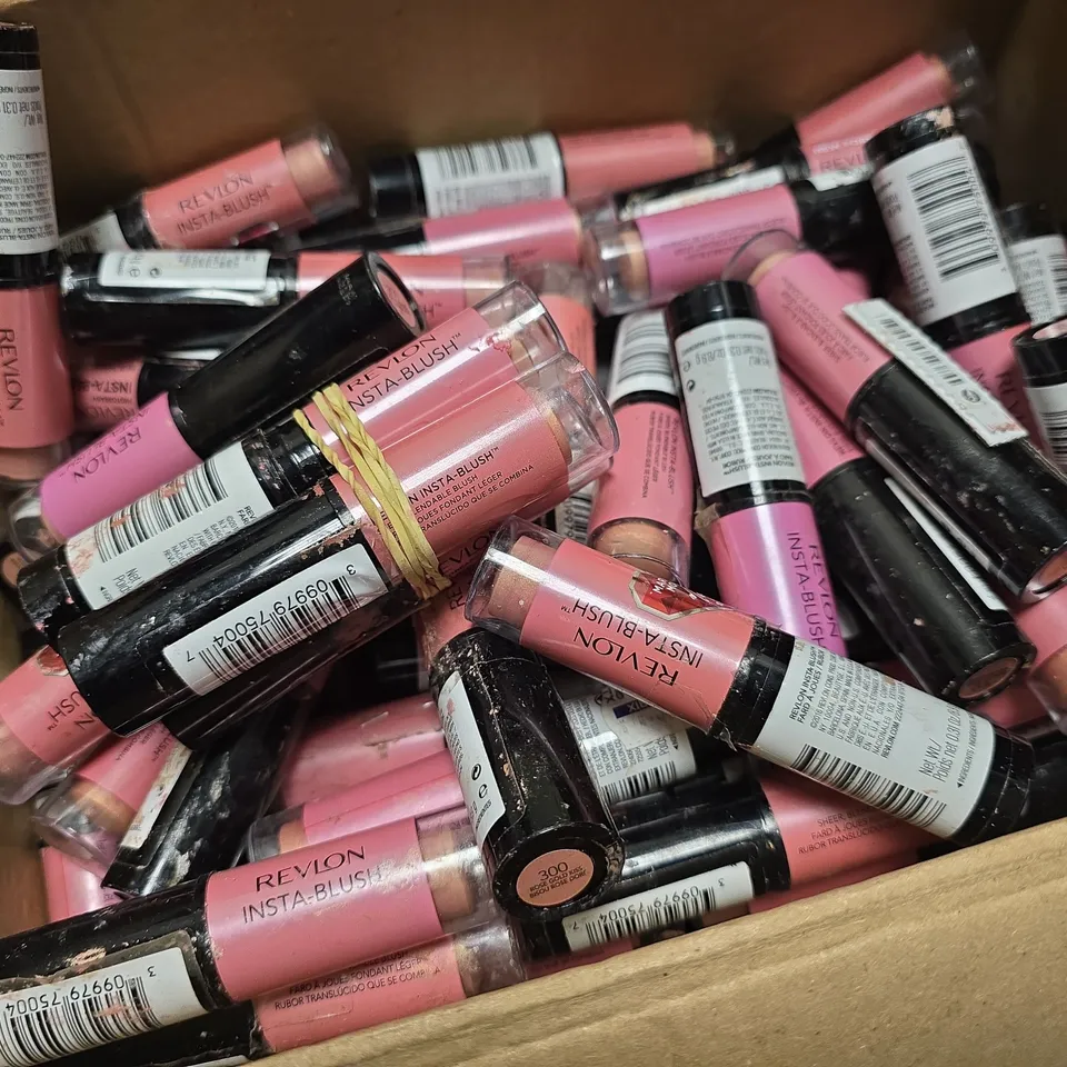 BOXED OF APPROXIMATELY 50 REVLON INSTA BLUSH 300