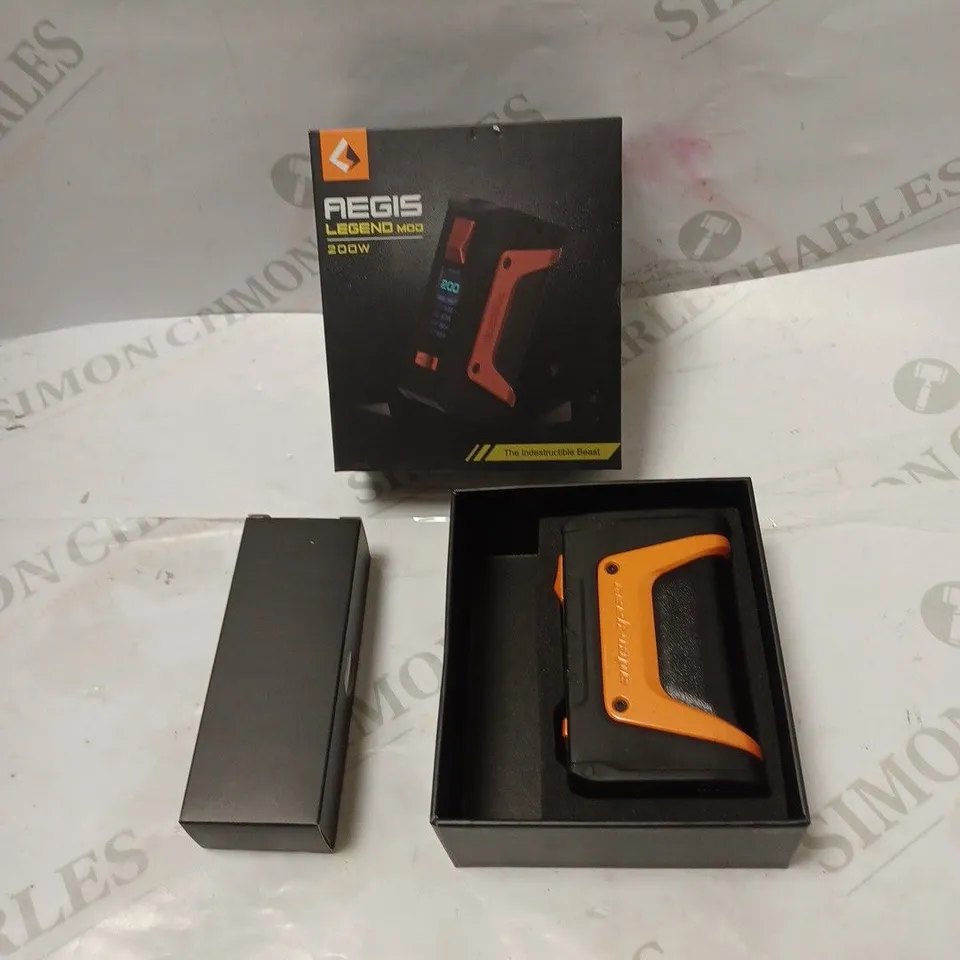 BOXED GEEKVAPE AEGIS LEGEND MOD WITH ACCESSORIES AND MANUAL