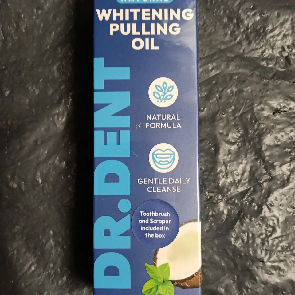 DR DENT NATURAL WHITENING PULLING OIL 