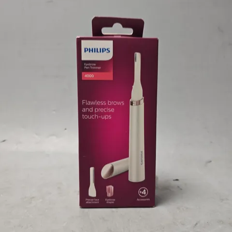BOXED PHILIPS EYEBROW PEN TRIMMER 4000