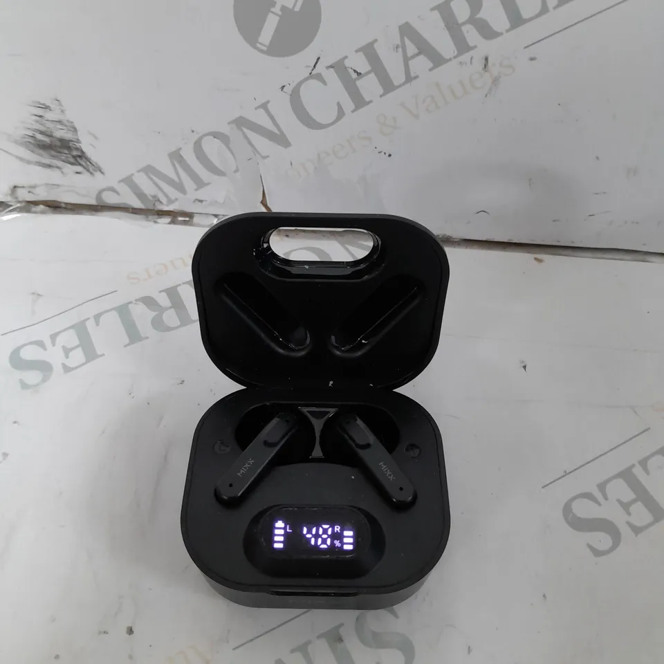 MIXX STREAM BUDS HYBRID CHARGE BLUETOOTH 5.3 BLACK 