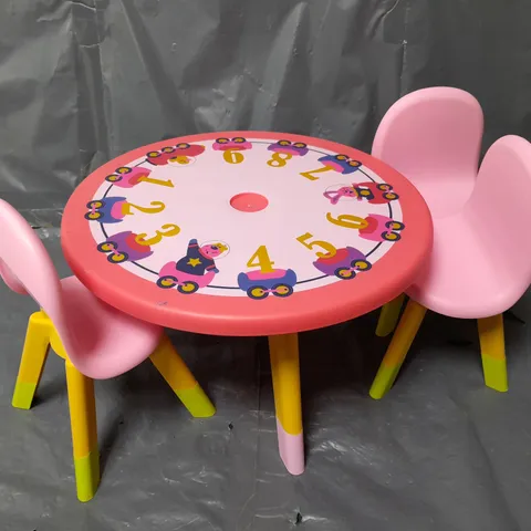 ZAPF CREATION BABY BORN TABLE AND CHAIRS PLAYSET