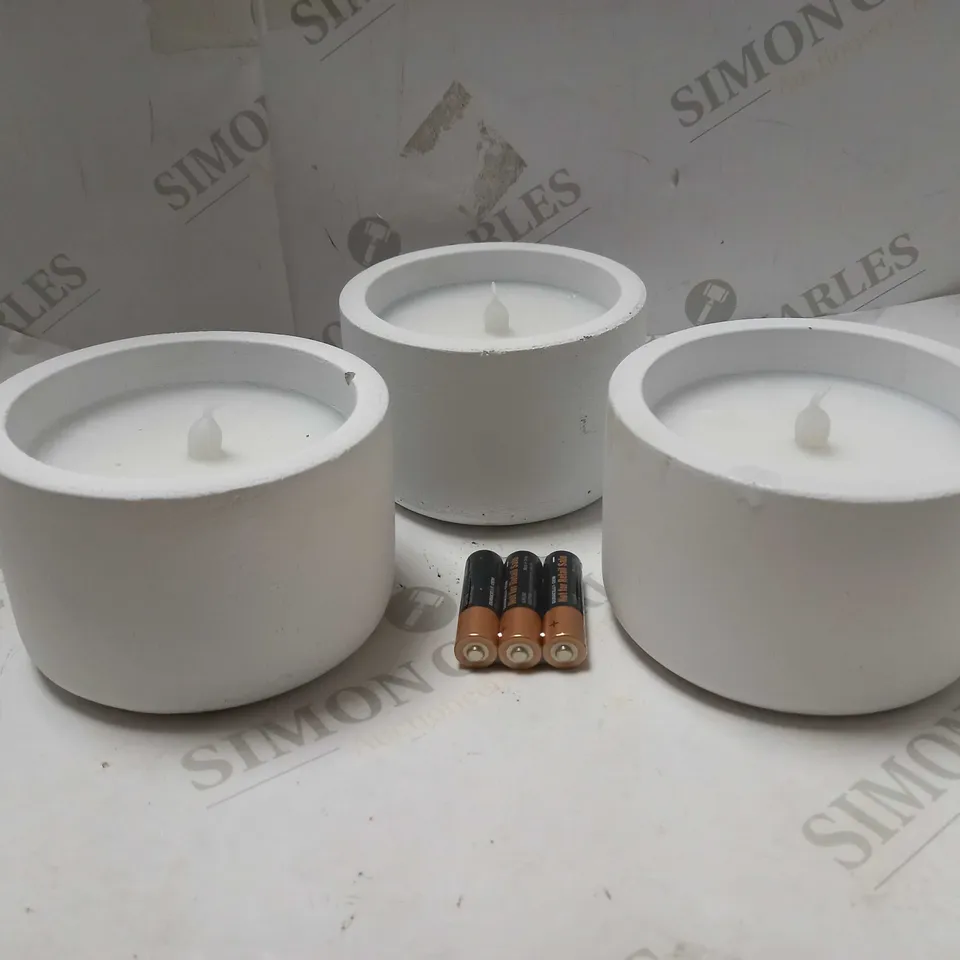 K BY KELLY HOPPEN SET OF LED FAUX TEALIGHTS