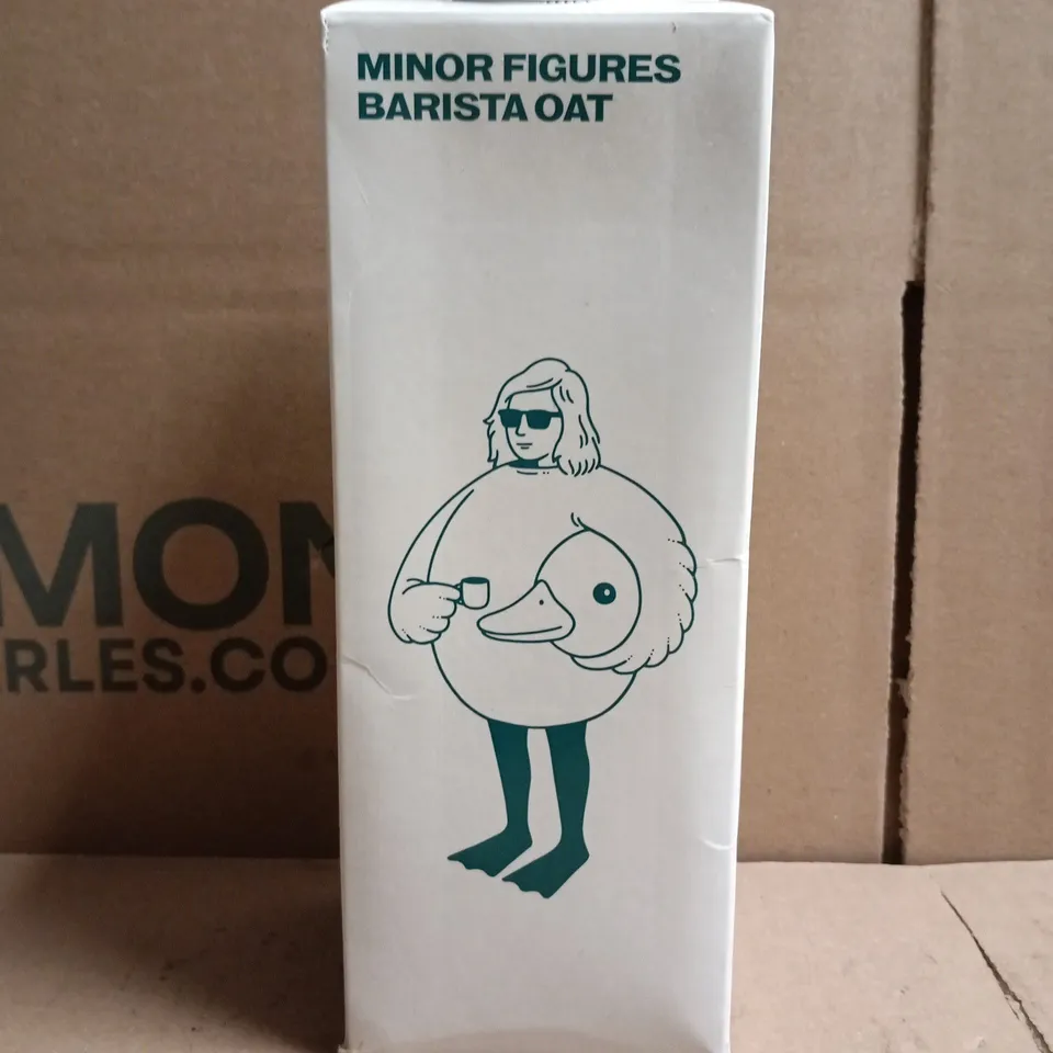 APPROXIMATELY 6 X 1L CARTONS OF MINOR FIGURES BARISTA OAT DRINK