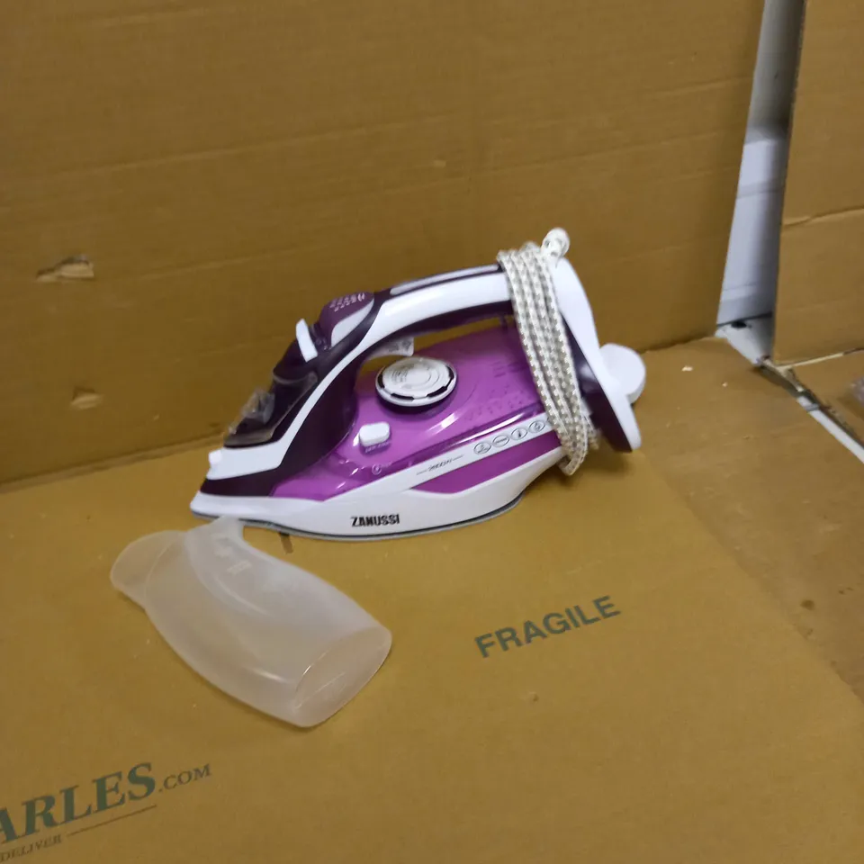 ZANUSSI CORDED IRON - PURPLE/WHITE 