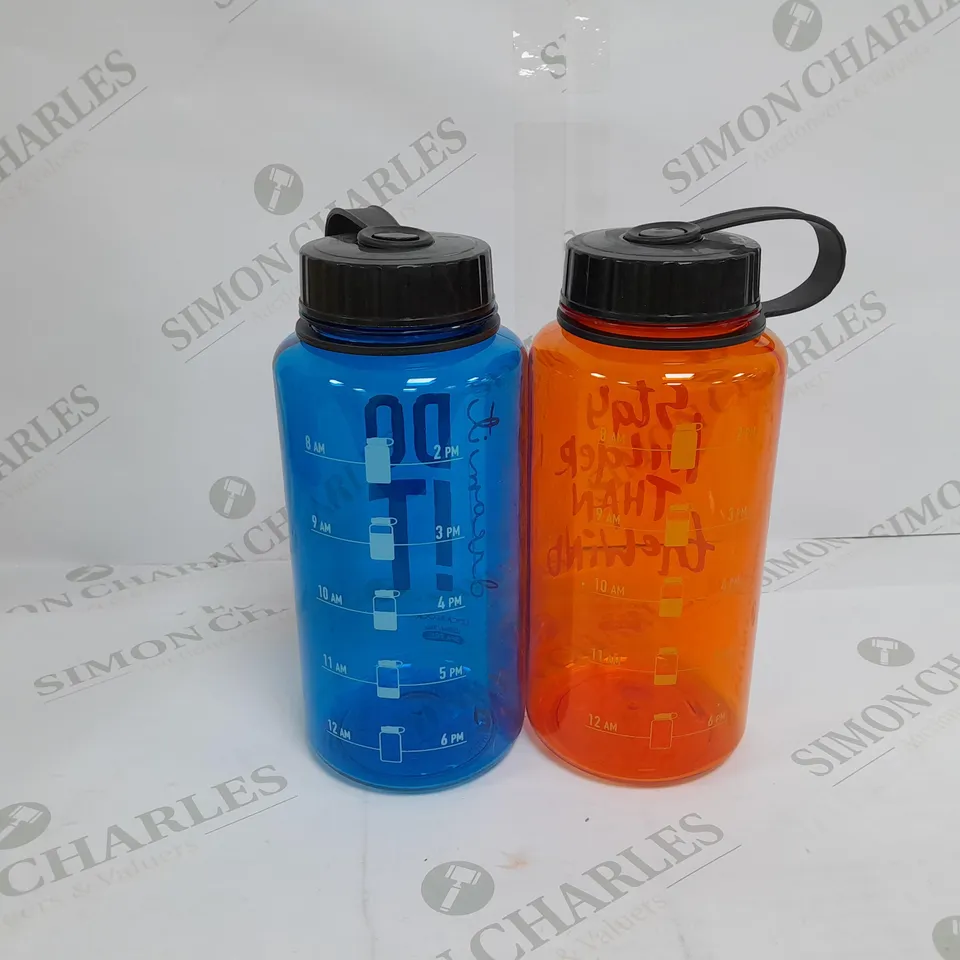 LOCK N LOCK 1000ML BOTTLE BLUE AND ORANGE 1000ML EACH