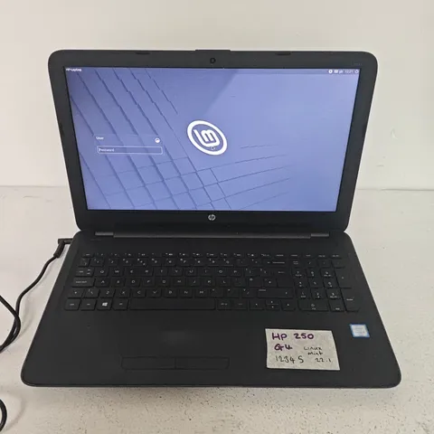 UNBOXED HP 250 G4 INTEL I5 INSIDE LAPTOP IN BLACK