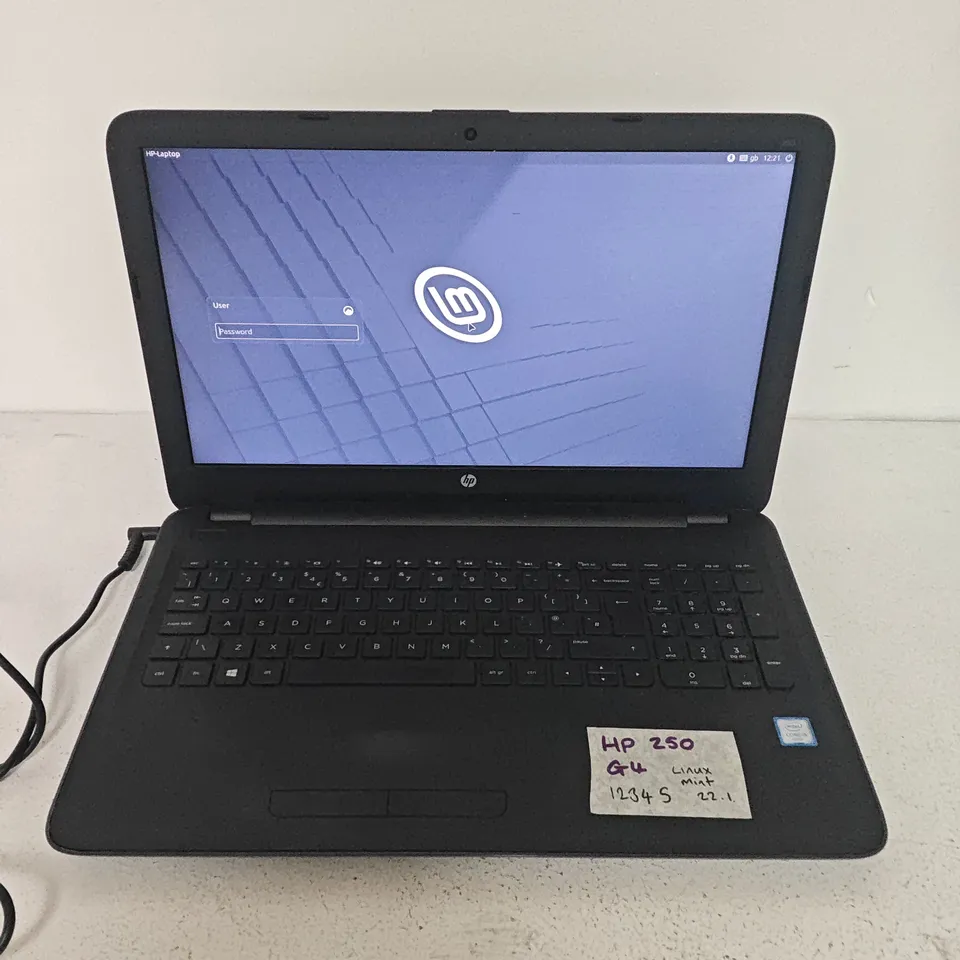 UNBOXED HP 250 G4 INTEL I5 INSIDE LAPTOP IN BLACK