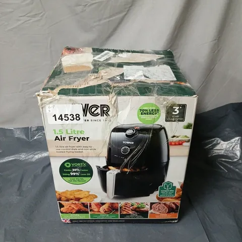 TOWER 1.5 LITRE AIR FRYER – BOXED