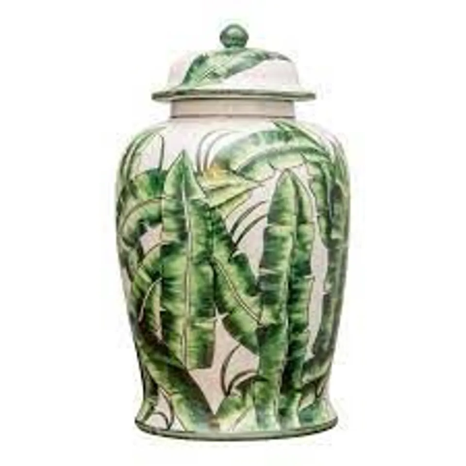 BOXED SABIR HANDMADE CERAMIC JAR (1 BOX)