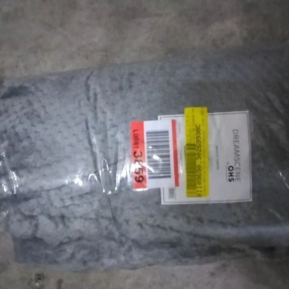 TARAKAN WAFFLE THROW CHARCOAL SIZE: 150 X 200CM