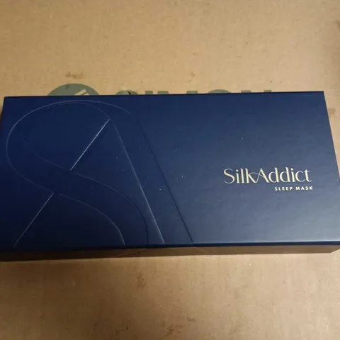 SILKADDICT SLEEP MASK – BLUE PRESENTATION BOX