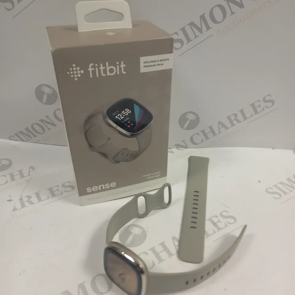 BOXED FITBIT SENSE FITNESS TRACKER SMART WATCH 