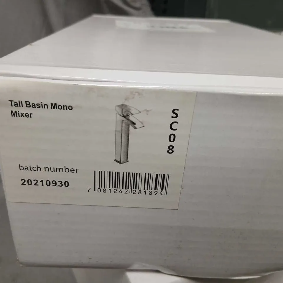 STUDIO SC TALL BASIN MONO MIXER TAP – CHROME FINISH