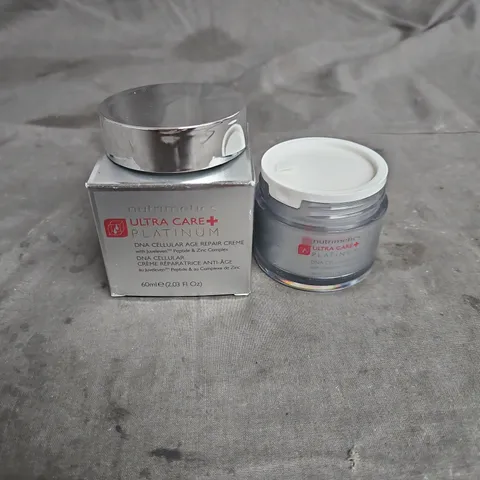 BOXED NUTRIMETICS ULTRA CARE+ PLATINUM DNA CELLULAR AGE REPAIR CREME 60ML