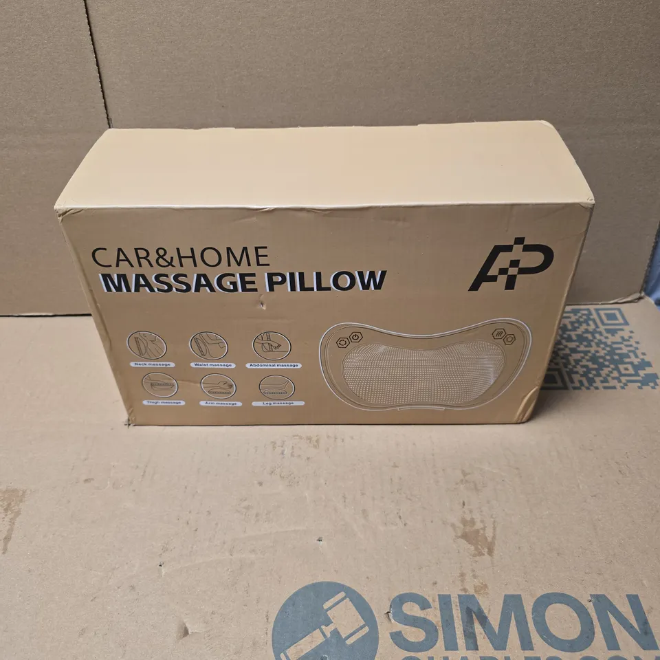 ACCUEILPORT CAR AND HOME MASSAGE PILLOW BOXED