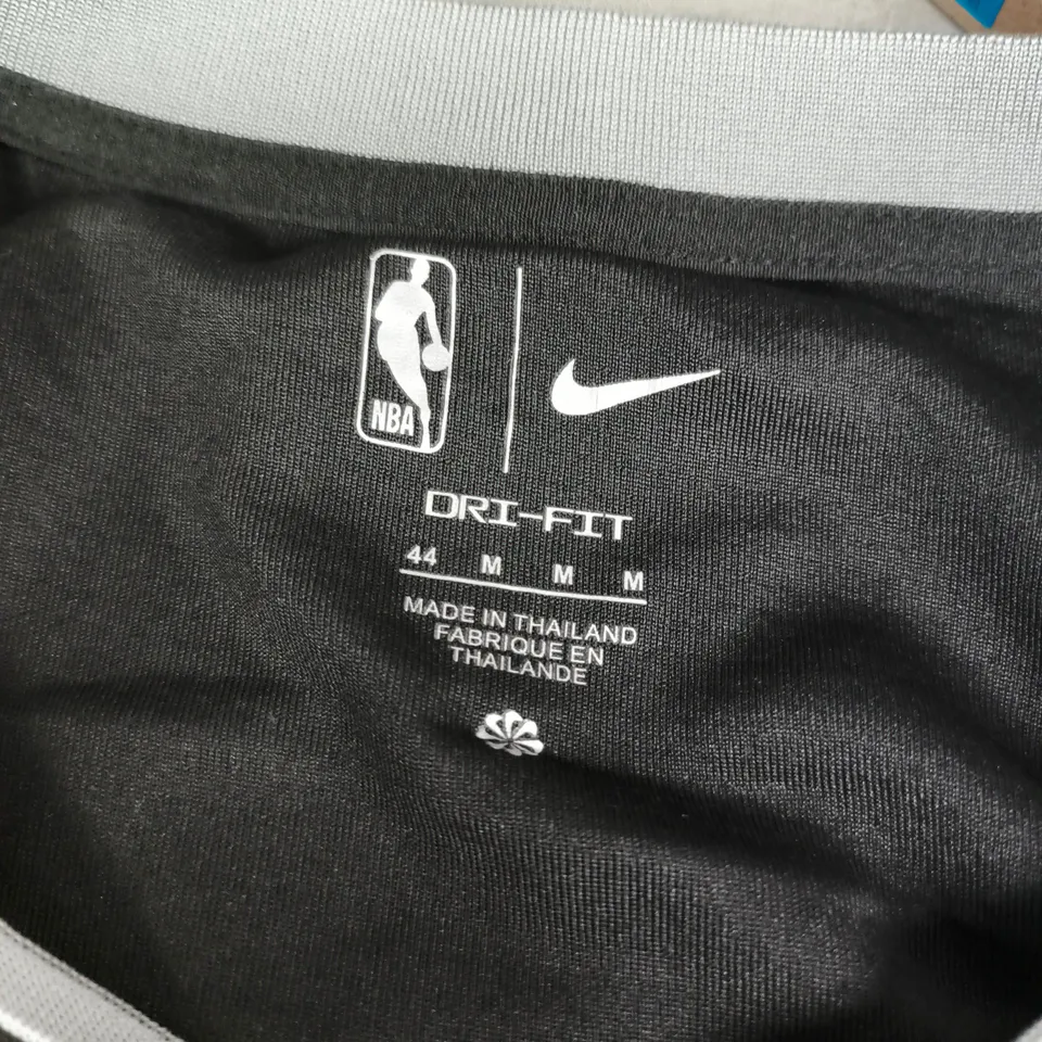 NIKE SPURS BASKETBALL JERSEY IN BLACK (WEMBANYAMA - #1) - MEDIUM