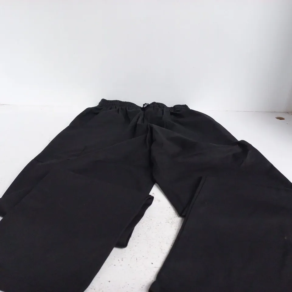 LE CHEF BUILT TO LAST WORK TROUSERS BLACK EU MEDIUM