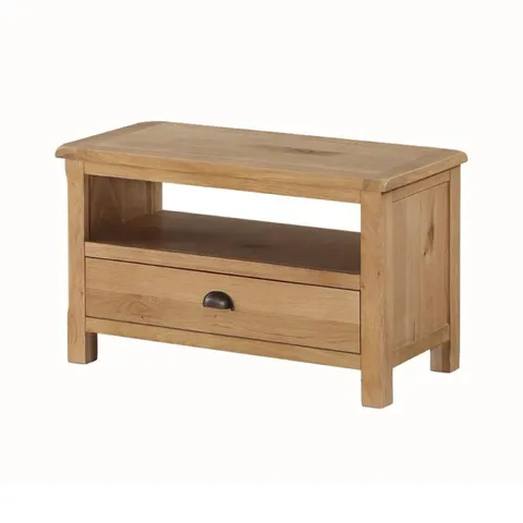 KILMORE OAK TV UNIT - SMALL - NATURAL OILED OAK