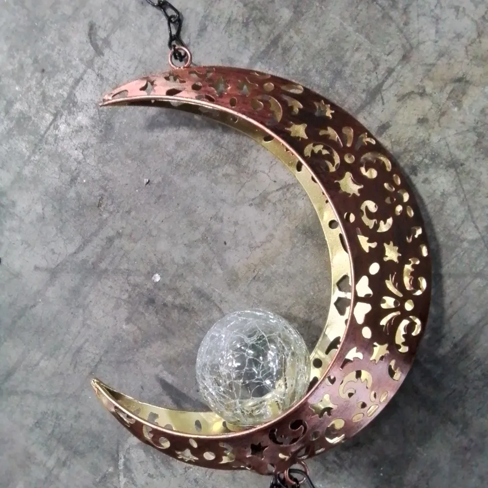 SOLAR LED WIND CHIME - MOON