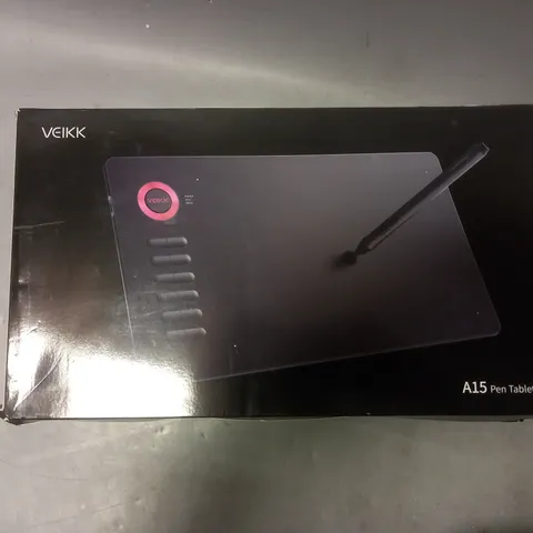 BOXED AND SEALED VEIKK A15 PEN TABLET 