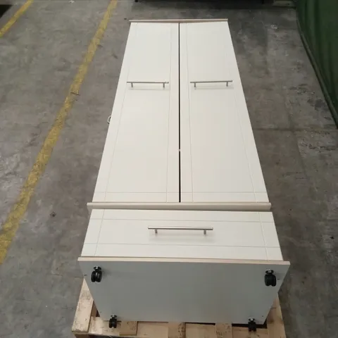 DESIGNER 2-DOOR 1-DRAWER WARDROBE 