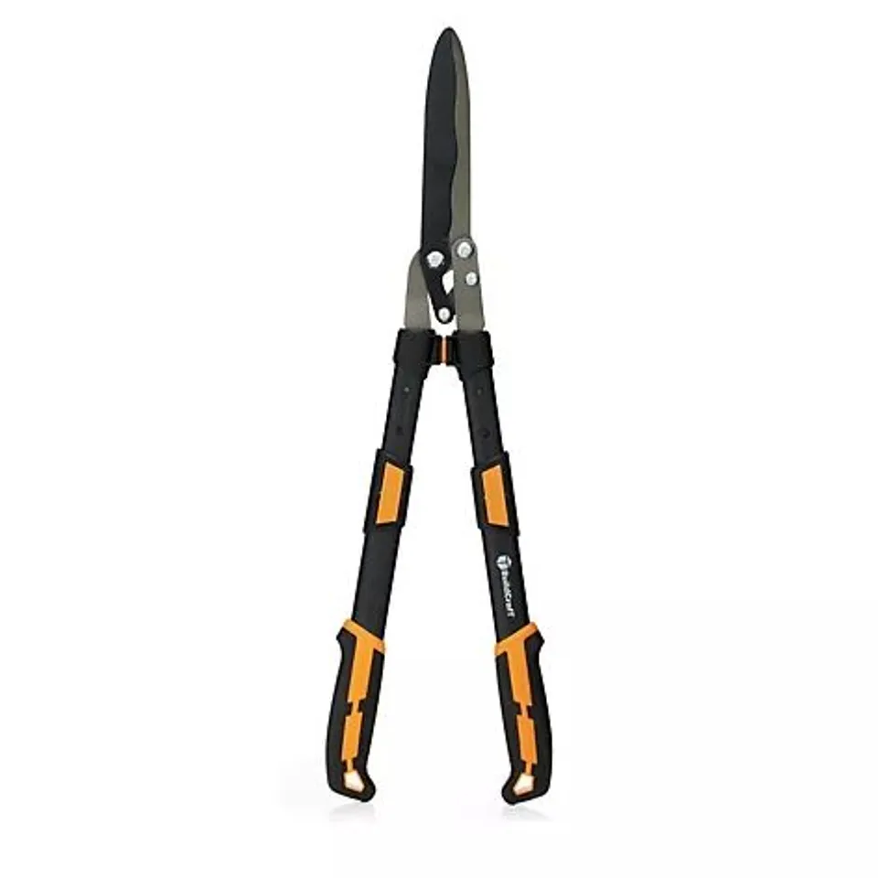 BUILDCRAFT TELESCOPIC WAVE BLADE GARDEN SHEARS