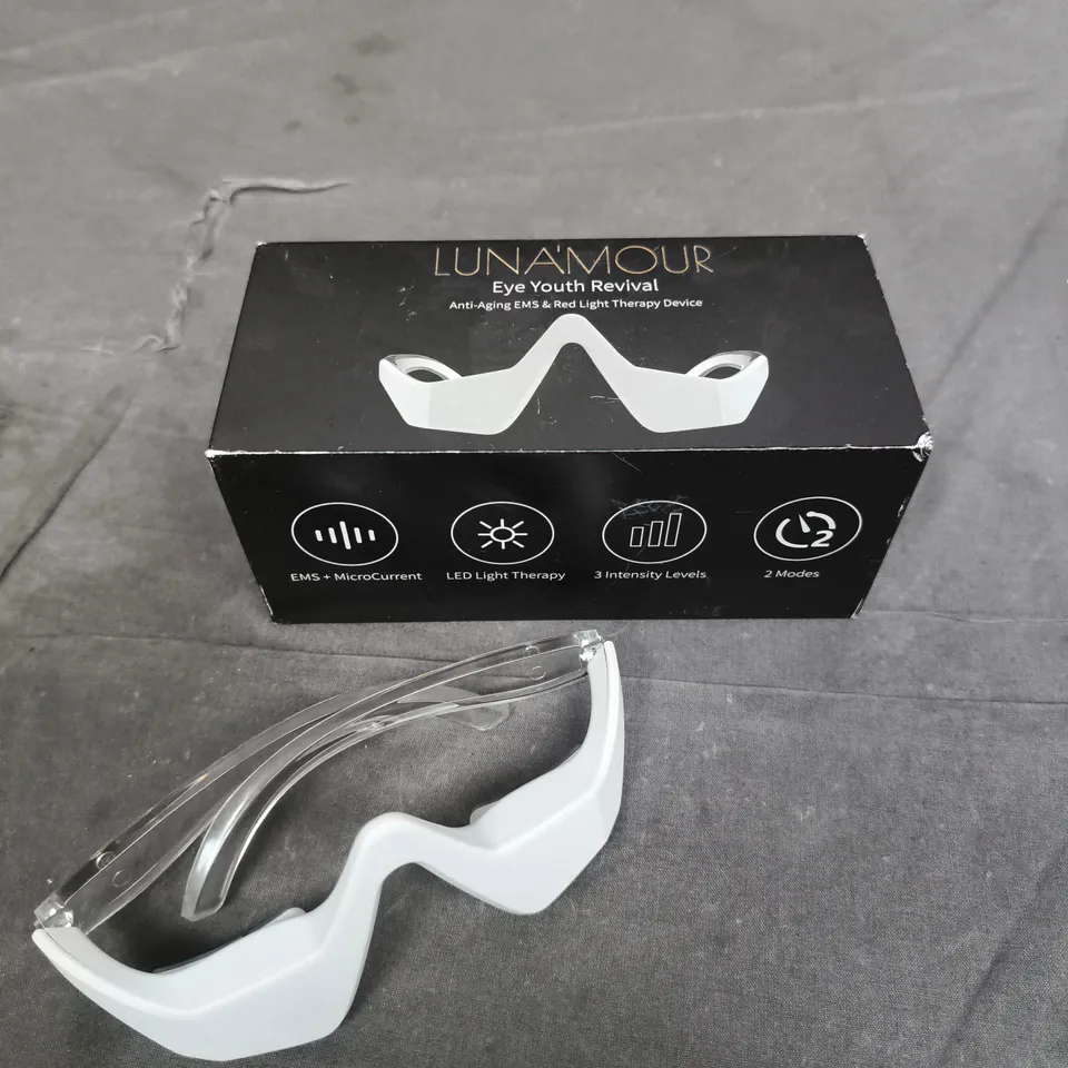 LUNAMOUR EYE YOUTH REVIVAL EMS & RED LIGHT THERAPY DEVICE