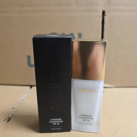 BOXED MERODA CHANGING FOUNDATION SPF 30 - 30ML