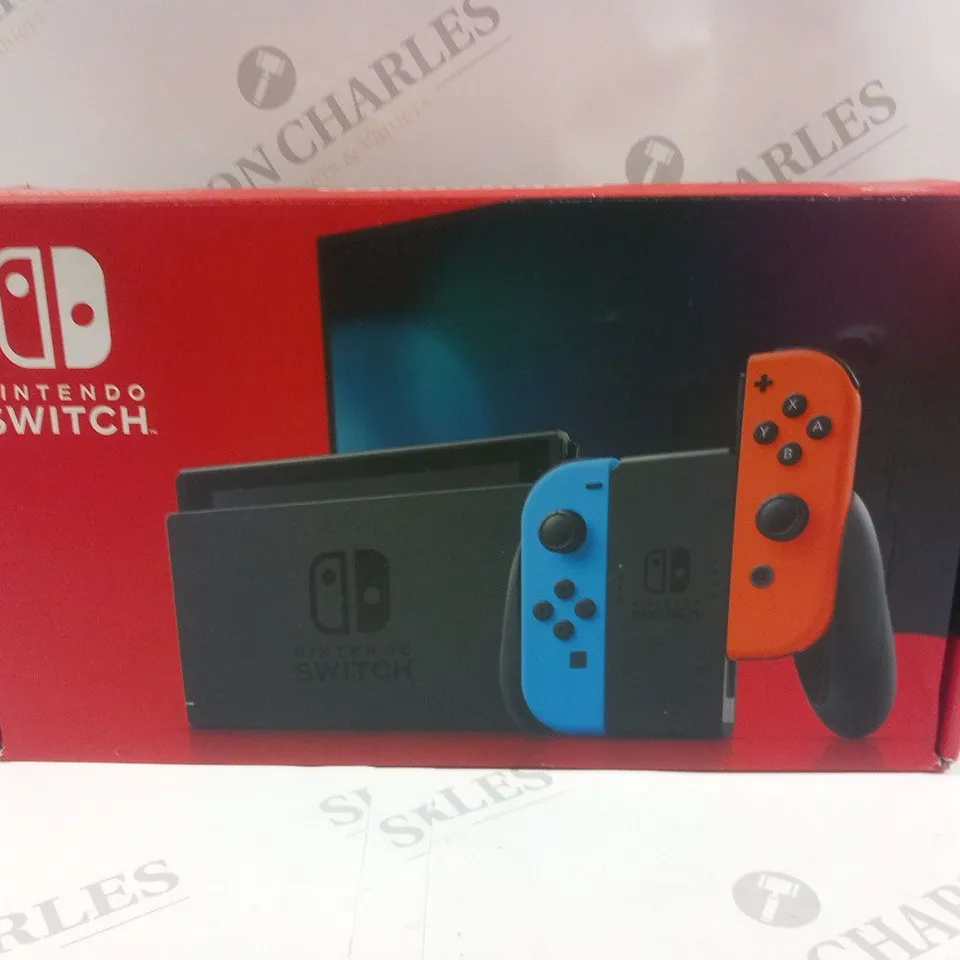 BOXED NINTENDO SWITCH HANDHELD GAMES CONSOLE