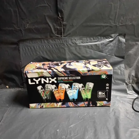 LYNX SUPREME SELECTION GIFT SET – FRAGRANCES 4XSHOWER GEL 4XSPRAY