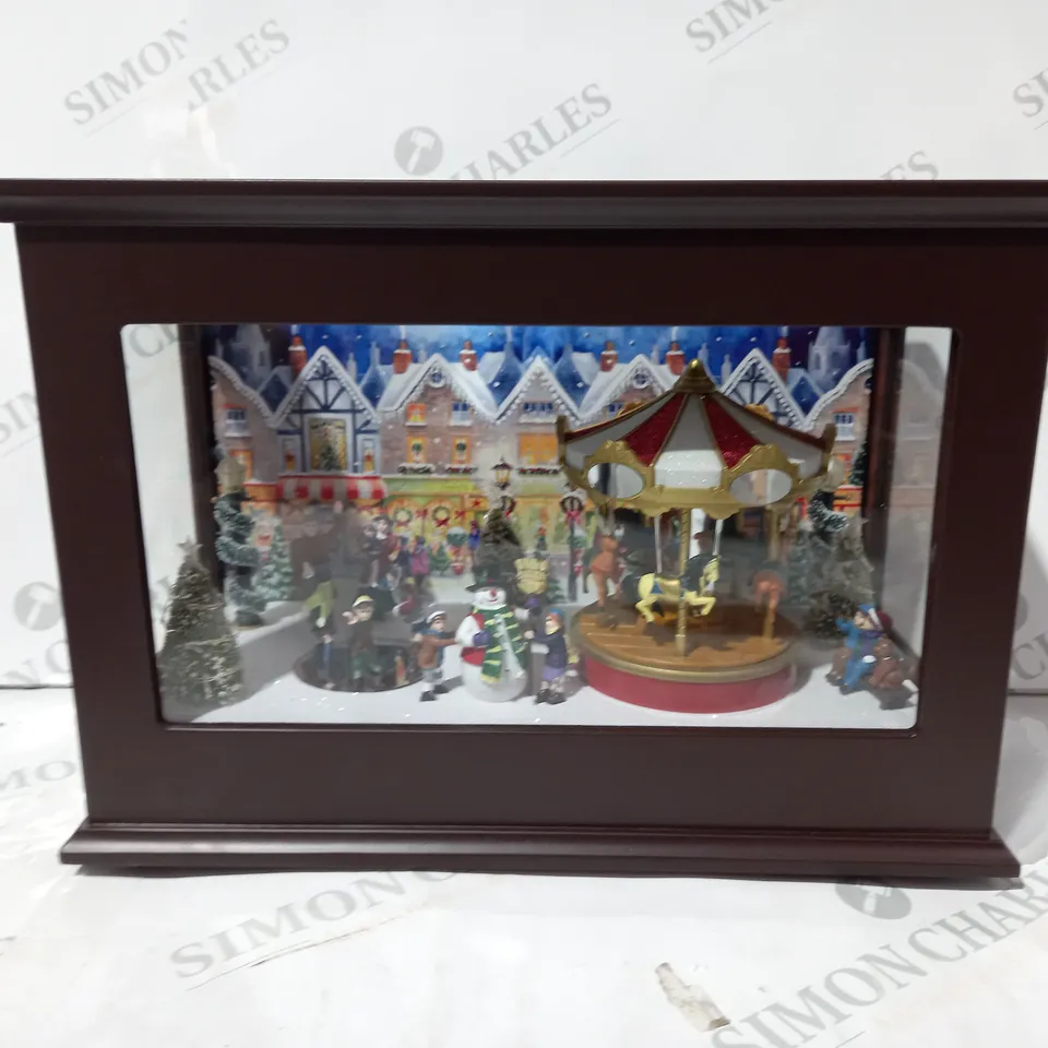 BOXED MR CHRISTMAS HEIRLOOM MUSIC BOX