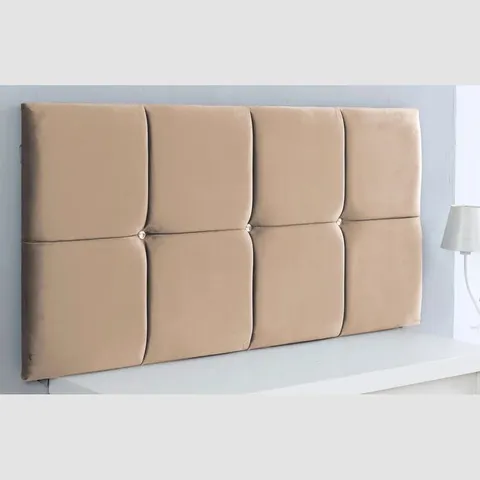 BAGGED LINDA UPHOLSTERED HEADBOARD FOR DOUBLE BED (1 ITEM)