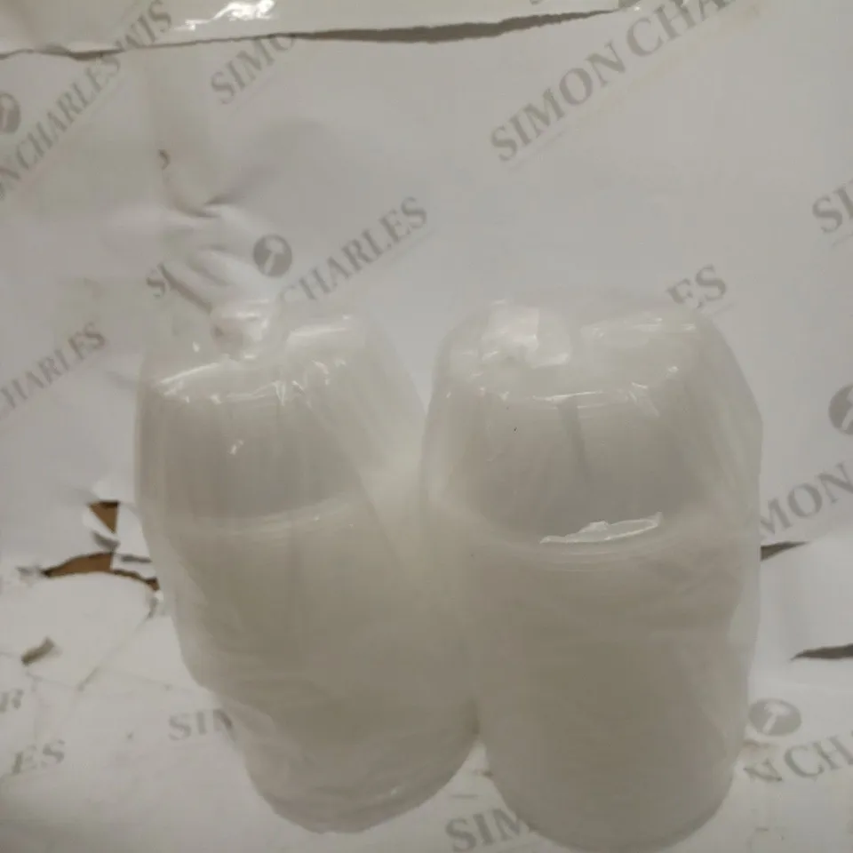 LOT OF 10 MICROWAVE CONTAINER ROUND PP CLEAR 