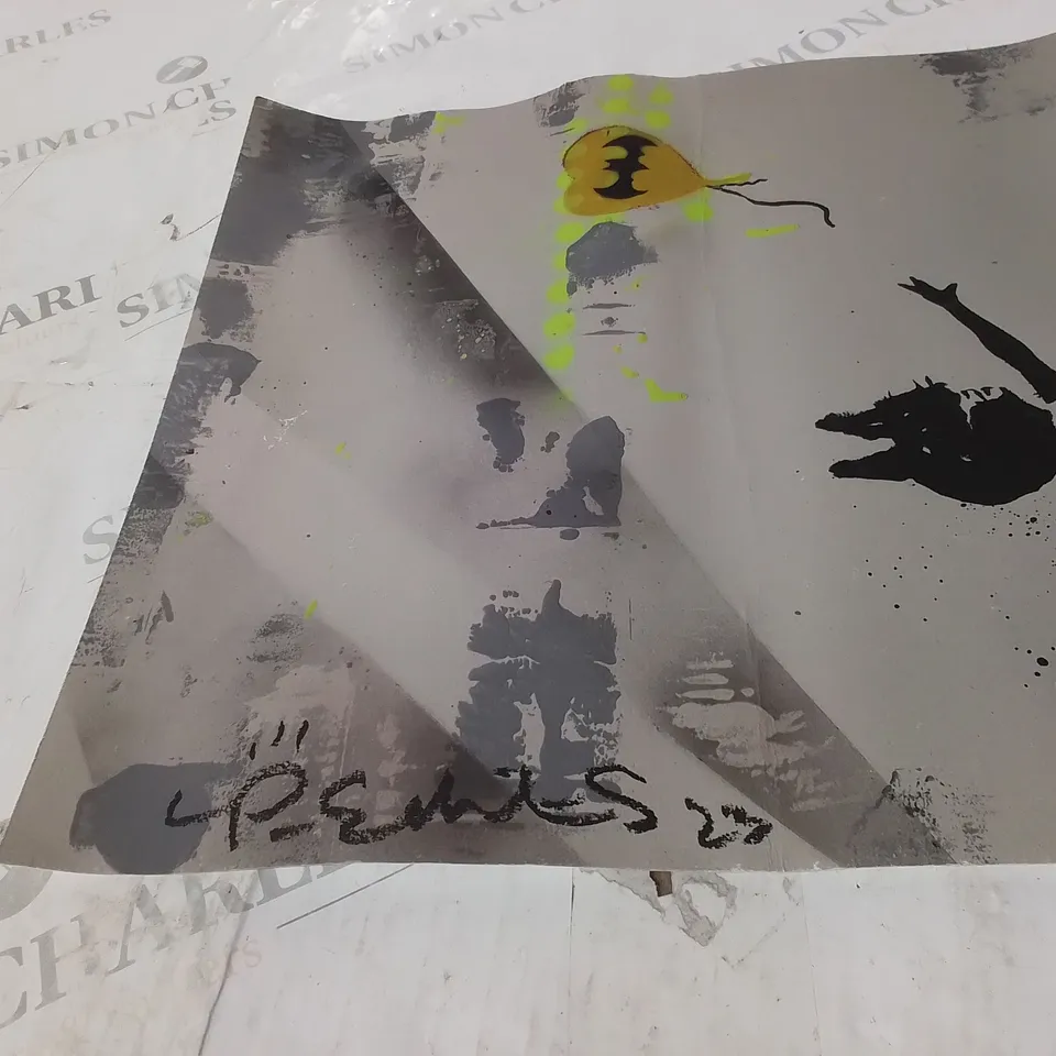 BATMAN BALLOON GRAFFITI-STYLE ART - LP EDITS