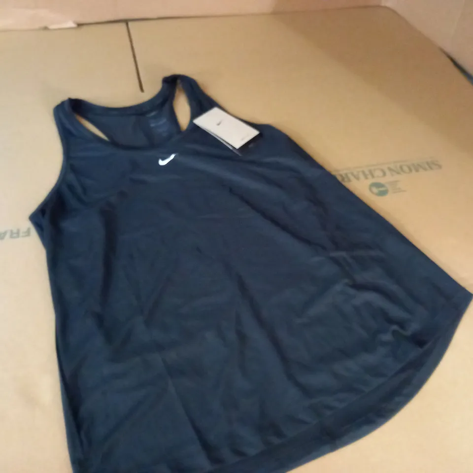 NIKE WOMENS BLACK TRAINING VEST - L