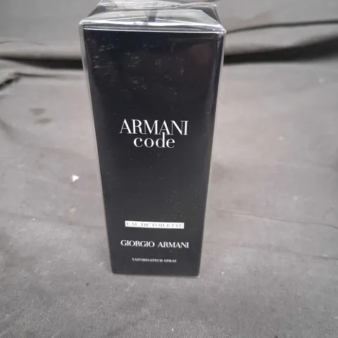 BOXED GIORGIO ARMANI ARMANI CODE EAU DE TOILETTE 15ML